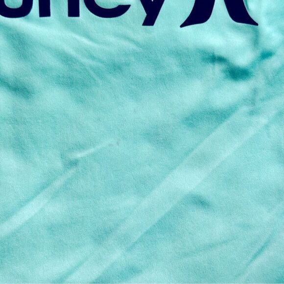 Hurley Teal Blue & Black Nike Dri-Fit Long Sleeve Shirt Size 2T - Picture 8 of 8